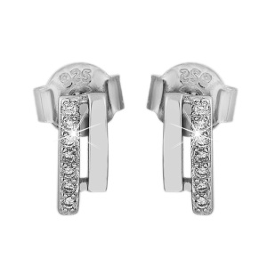 Cercei Eleganți cu Zirconiu din Argint 925 - Model Clasic