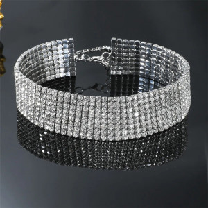 Choker lat cristale SIC MODA 5661 - Img 5