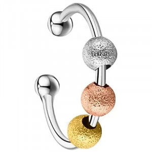 Inel Damă din Inox chirurgical 316L — Argintiu - Img 4