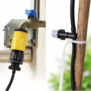 Kit de răcire pentru terasă cu pulverizare, furtun 10 m cu duze reglabile - Img 4