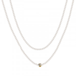 Necklace 2 rows SIC MODA Pearls 5699 - Img 1
