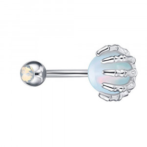 Piercing Damă din Inox chirurgical 316L — Argintiu - Img 4