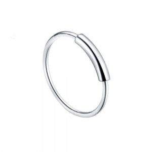 Piercing Damă din Inox chirurgical 316L — Argintiu - Img 2