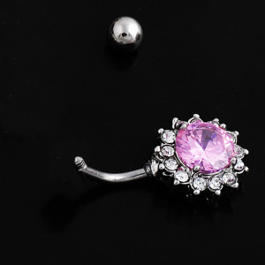 Piercing Damă din Inox chirurgical 316L - Img 2