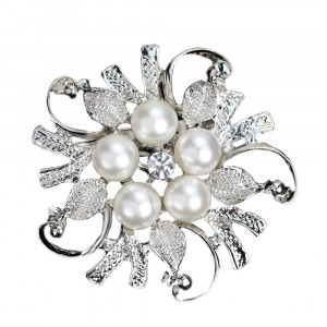 SIC MODA 3838A SIC Flower Brooch - Img 1