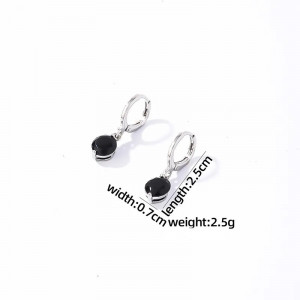 Sic Moda 5752A Elegant stainless steel earrings - Img 2