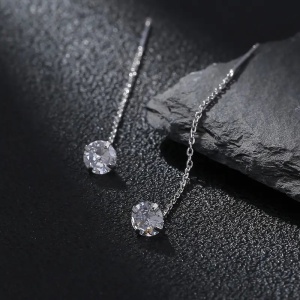 Sic Moda 5983 Zircon earrings - Img 4