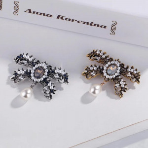 SIC MODA Elegant Brooch 3822G - Img 4
