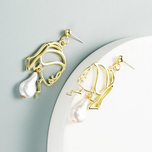 Sic Moda portrait earrings 4119 - Img 3