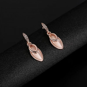 SIC MODA Tear Drop Earrings and Necklace Set 5144 - Img 3