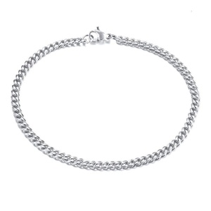 Brățară Bărbătesc din Inox chirurgical 316L — Argintiu