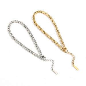 Brățară Damă din Inox chirurgical 316L — Auriu - Img 3