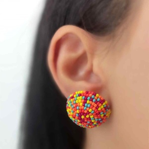 Cercei Damă din Inox chirurgical 316L — Multicolor - Img 3