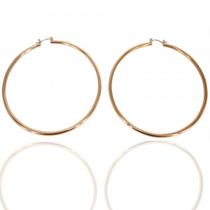 Cercei Gold Thick Hoop