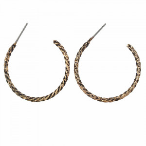 Cercei Twist Hoop Sic Moda 2179 - Img 1