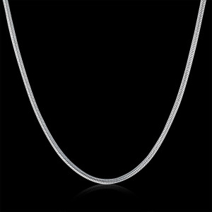 Colier Bărbătesc din Inox chirurgical 316L — Argintiu - Img 4