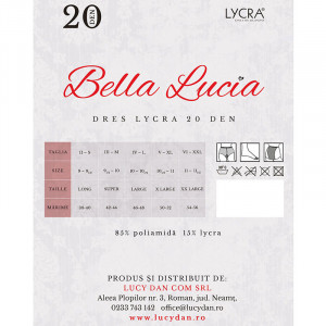 Dres Bella Lucia Lycra 20 DEN - Img 2