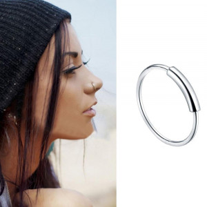Piercing Damă din Inox chirurgical 316L — Argintiu