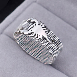 Titanium Scorpion Ring 4069 Sic Moda - Img 4