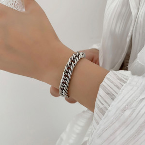 Brățară Damă din Inox chirurgical 316L — Argintiu - Img 4