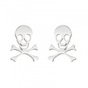 Cercei Bărbătesc din Inox chirurgical 316L — Argintiu