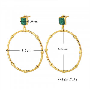Cercei Cerc Aurii Sic Moda 5484 - Img 5