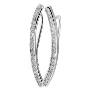 Cercei Ear Cuffs cu Zirconiu din Argint 925 - Fără Perforație - Img 4
