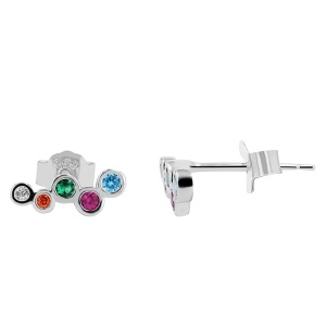 Cercei Eleganți cu Zirconiu din Argint 925 - Model Clasic - Img 4