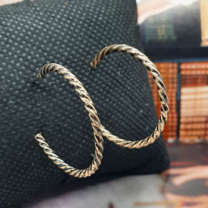 Cercei Twist Hoop Sic Moda 2179 - Img 2