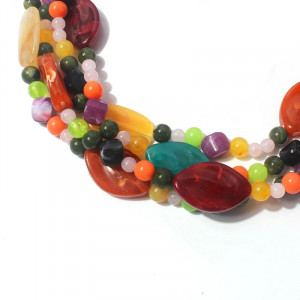 Colier Multicolor SIC MODA 5677 - Img 4