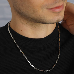 Lanț Bărbătesc din Titan 3mm — Hipoalergenic - Img 5