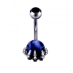 Piercing Damă din Inox chirurgical 316L — Argintiu - Img 2