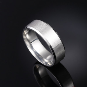 SIC MODA 3578 titanium silver ring SIC MODA 3578 - Img 3