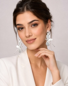SIC MODA 3910 Elegant stainless steel earrings