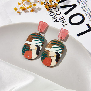 Sic Moda portrait earrings 4153 - Img 2