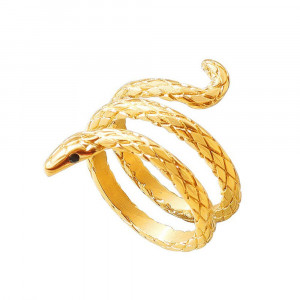 Snake Ring in Titanium SIC MODA 4047 - Img 1