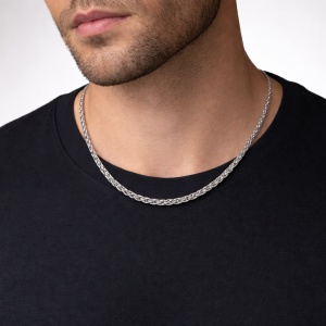 Stainless steel necklace 5 mm 4233 Sic Moda