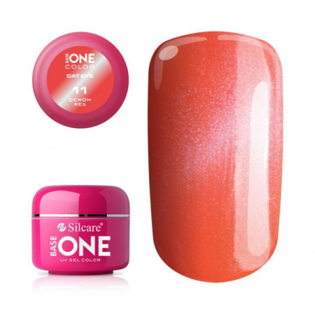 Gel UV Color Base One Silcare Cat Eye Magnetic Dewon Rex 11