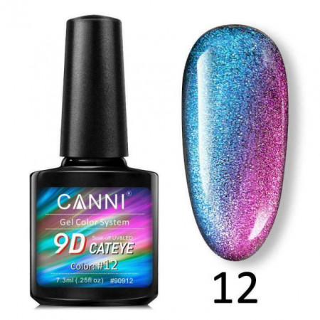 Oja Semipermanenta CANNI 9D CAT EYES 7.3ml 12