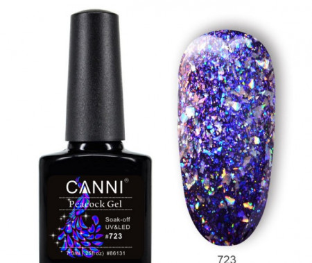 Oja Semipermanenta CANNI Peacock (coada de paun) 723