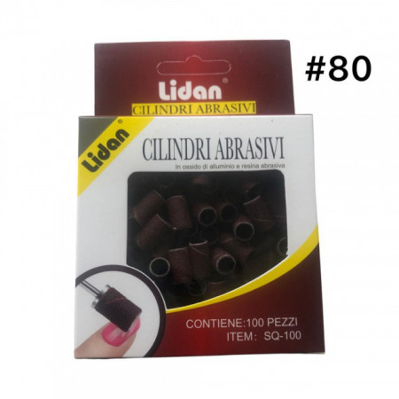 Set 100 butoiase smierghel granulatie #80