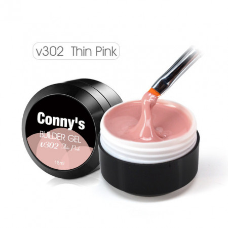 Gel uv constructie 15g Conny's 15g V302-Thin Pink