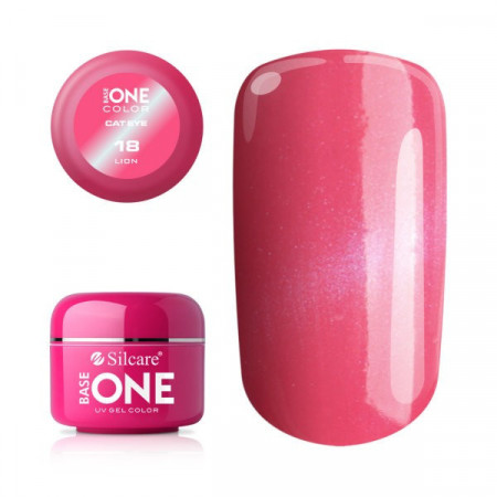 Gel UV Color Base One Silcare Cat Eye Magnetic Lion 18