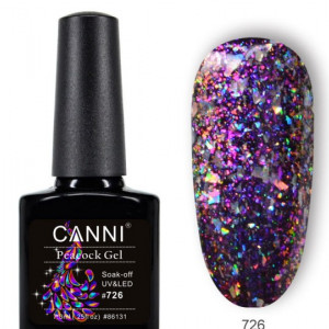 Oja Semipermanenta CANNI Peacock (coada de paun) 726