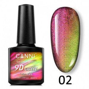 Oja Semipermanenta CANNI 9D CAT EYES 7.3ml 02