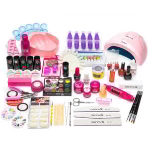 Kit Unghii cu gel+Oje Semipermanente Base One Silcare#15