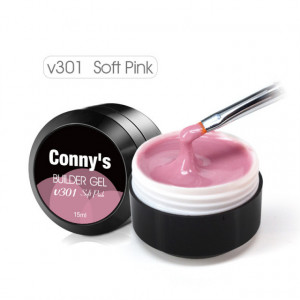Gel uv constructie 15g Conny's 15g V301-Soft Pink