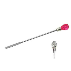 Instrument metalic mic de amestecat gelul