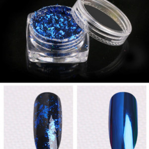 Pudra cu Efect de Oglinda Platinum F407-04 BLUE