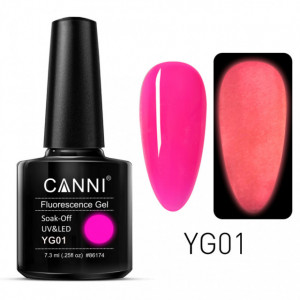 Oja Semipermanenta CANNI Fluorescenta YG-01
